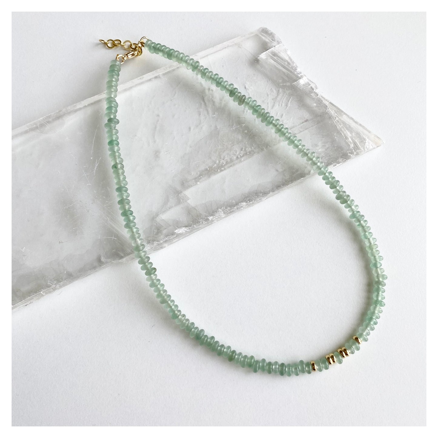 Green Aventurine Choker Necklace