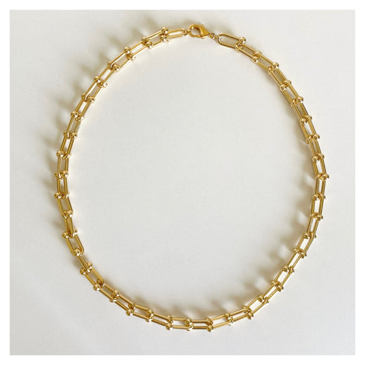 Chunky Chain Gold-Plated Necklace