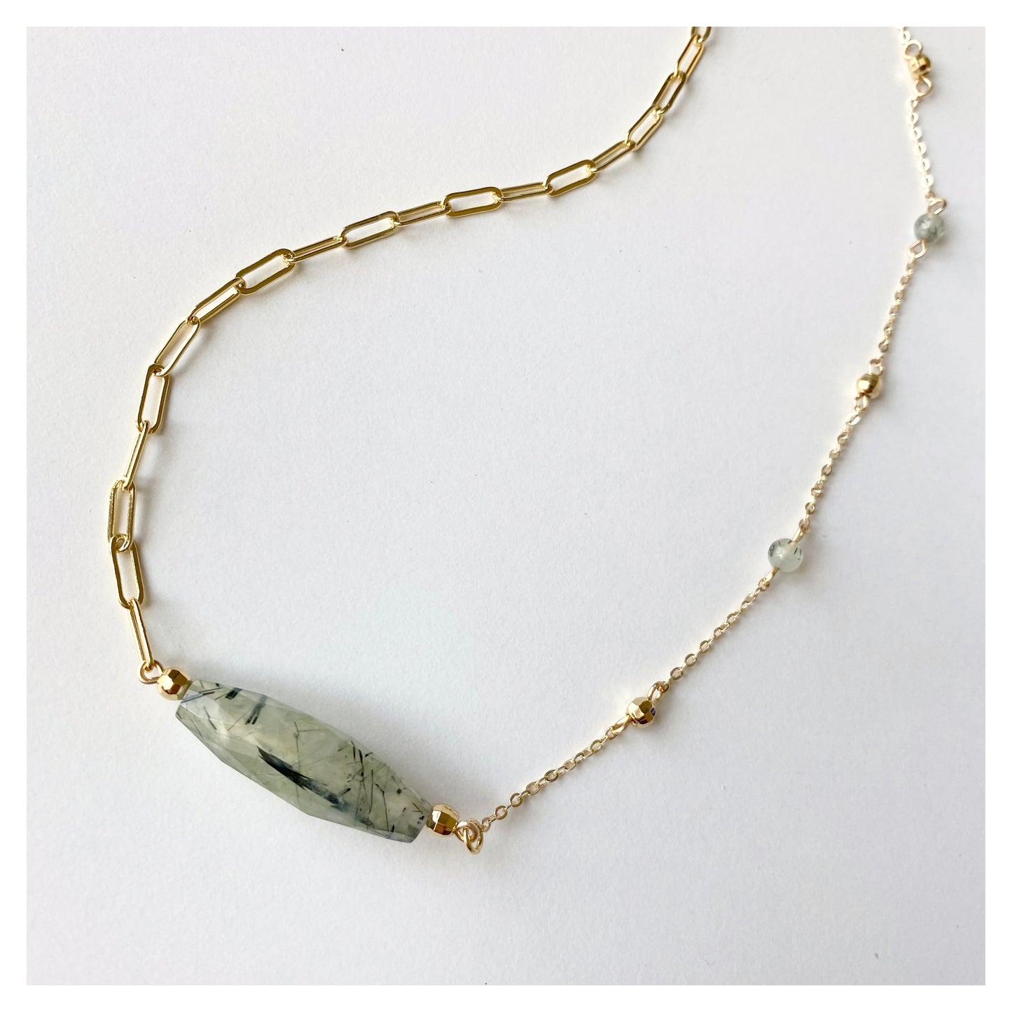 Prehnite Necklace