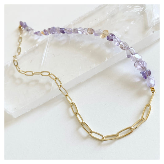 Ametrine Chain Necklace