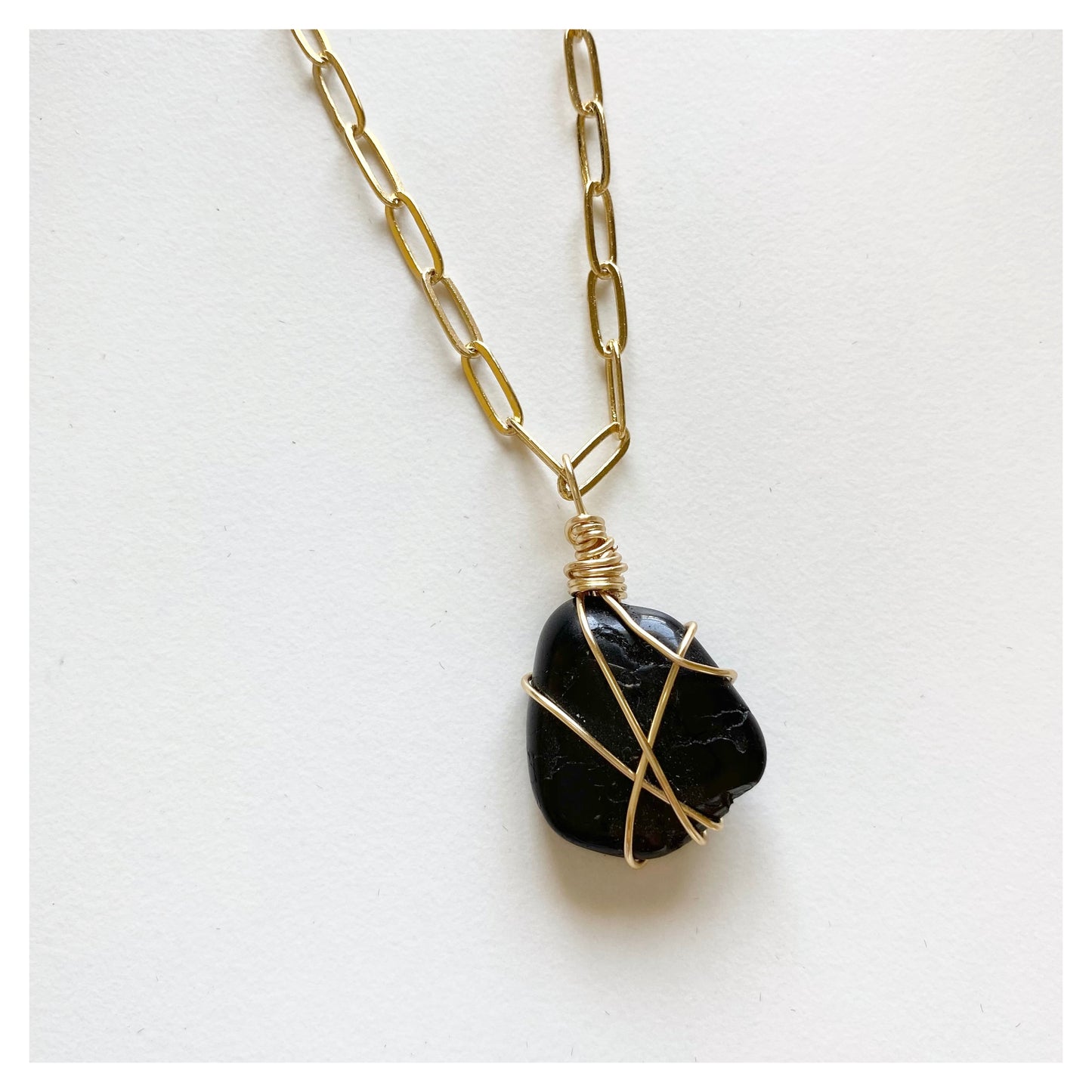 Black Tourmaline Necklace